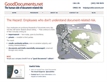Tablet Screenshot of gooddocuments.net